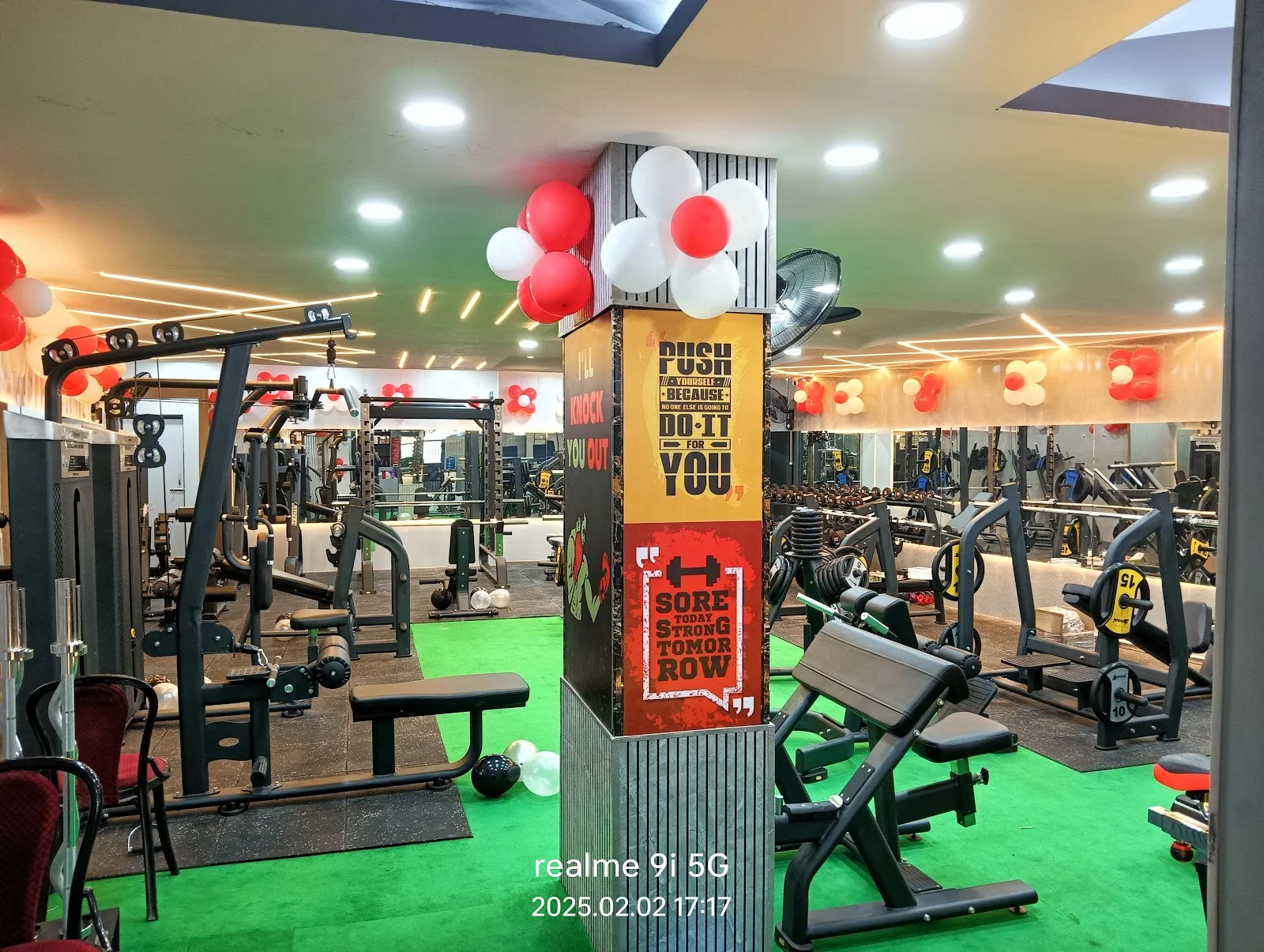 Training presentation imagery